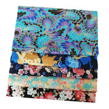 Maxbell 5pcs 20x25cm Colorful Cotton Patchwork Sewing Quilt Fabrics Bundle F 20X25CM