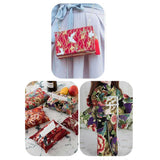 Maxbell 5pcs 20x25cm Colorful Cotton Patchwork Sewing Quilt Fabrics Bundle F 20X25CM