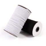 Maxbell 90m Elastic Stretch Cord for Clothes Dress Sport Pants Sewing Trim White