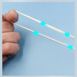Maxbell Elastic Cord Waist Band White Trimming Sewing Dressmaking 2.5mm