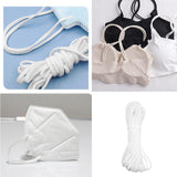 Maxbell Elastic Cord Waist Band White Trimming Sewing Dressmaking 2.5mm