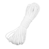 Maxbell Elastic Cord Waist Band White Trimming Sewing Dressmaking 3mm