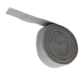 Maxbell 2cm Elastic Flat Bias Binding Tape Craft Clothing Sewing Braided Rope Gray
