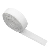 Maxbell 2cm Elastic Flat Bias Binding Tape Craft Clothing Sewing Braided Rope White