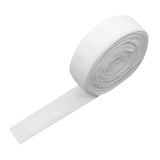 Maxbell 2cm Elastic Flat Bias Binding Tape Craft Clothing Sewing Braided Rope White