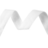 Maxbell 2cm Elastic Flat Bias Binding Tape Craft Clothing Sewing Braided Rope White