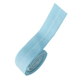 Maxbell 2cm Elastic Flat Bias Binding Tape Craft Clothing Sewing Braided Rope Blue