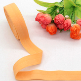 Maxbell 2cm Elastic Flat Bias Binding Tape Craft Clothing Sewing Braided Rope Orange