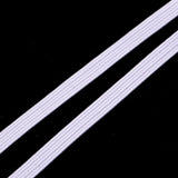 Maxbell 125yd Elastic Stretch Cord for Clothes Dress Sport Pants Sewing Trim White