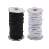 Maxbell 125yd Elastic Stretch Cord for Clothes Dress Sport Pants Sewing Trim White