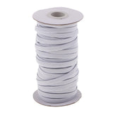 Maxbell 125yd Elastic Stretch Cord for Clothes Dress Sport Pants Sewing Trim White