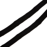 Maxbell 125yd Elastic Stretch Cord for Clothes Dress Sport Pants Sewing Trim Black