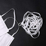 Maxbell 125yd Elastic Stretch Cord for Clothes Dress Sport Pants Sewing Trim Black