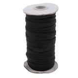 Maxbell 125yd Elastic Stretch Cord for Clothes Dress Sport Pants Sewing Trim Black