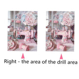 Maxbell DIY 5D Diamond Painting Embroidery Cross Crafts Stitch DIY Sewing Machine