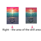 Maxbell DIY 5D Diamond Painting Embroidery Cross Crafts Stitch DIY Seaside