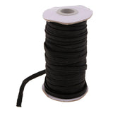 Maxbell 5 Yard Elastic Stretch Cord Clothes Dress Sport Pants Sewing Trim Black 3mm