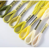 Maxbell Premium Rainbow Color Embroidery Floss Cross Stitch Threads