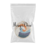 Maxbell Punch Needle Kit with Punch Bamboo Embroidery Hoop DIY Craft Sea Wave