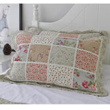 Maxbell 8pcs 25x25cm Colorful Cotton Patchwork Sewing Quilt Fabrics Bundle Blue
