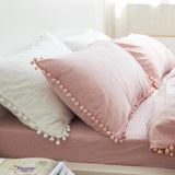 Maxbell 5 Yd Curtain Trim Ribbon Pom Pom Tassel Fringe Sewing Upholstery Decor Black