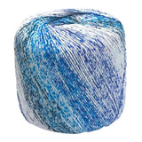 Maxbell 40g Cotton Lace Crochet Yarn Lot for Knitting Crafts DIY Crocheting Blue