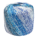 Maxbell 40g Cotton Lace Crochet Yarn Lot for Knitting Crafts DIY Crocheting Blue