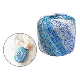Maxbell 40g Cotton Lace Crochet Yarn Lot for Knitting Crafts DIY Crocheting Blue