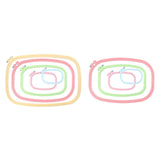Maxbell 4/5Pcs Embroidery Hoop Ring Cross-Stitch Sewing Frame Loop DIY Craft 4Pcs