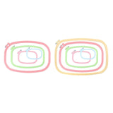 Maxbell 4/5Pcs Embroidery Hoop Ring Cross-Stitch Sewing Frame Loop DIY Craft 4Pcs