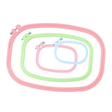 Maxbell 4/5Pcs Embroidery Hoop Ring Cross-Stitch Sewing Frame Loop DIY Craft 4Pcs