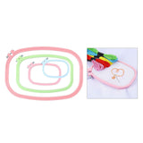Maxbell 4/5Pcs Embroidery Hoop Ring Cross-Stitch Sewing Frame Loop DIY Craft 4Pcs