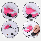Maxbell Mini Heat Press Machine Iron on Sewing Patches Multicolor
