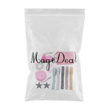 Maxbell Mini Heat Press Machine Iron on Sewing Patches Multicolor