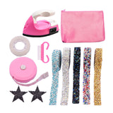 Maxbell Mini Heat Press Machine Iron on Sewing Patches Multicolor