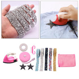 Maxbell Mini Heat Press Machine Iron on Sewing Patches Multicolor