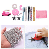 Maxbell Mini Heat Press Machine Iron on Sewing Patches Multicolor