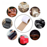 Max Leather Tape Repair Patch DIY Car Seat Patch Sofa Couch Furniture Supplies khaki