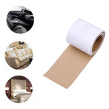 Max Leather Tape Repair Patch DIY Car Seat Patch Sofa Couch Furniture Supplies khaki