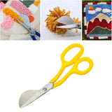 Maxbell 7 inch Embroidery Scissors Shears Metal Paddle Shaped Needlework Craft