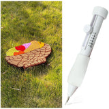 Maxbell 4x Embroidery Punch Needle Pen Set Cross Stitching Tapestry Rug Making Tool