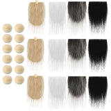 Maxbell Faux Fur Fabric Gnome Beard Costume Clothing Party Supplies Toy Dwarf Craft