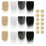 Maxbell Faux Fur Fabric Gnome Beard Costume Clothing Party Supplies Toy Dwarf Craft