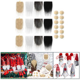 Maxbell Faux Fur Fabric Gnome Beard Costume Clothing Party Supplies Toy Dwarf Craft