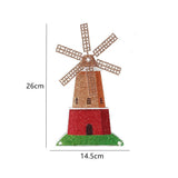 Maxbell Ornaments Painting by Numbers Kit Diamond Painting Decorations Home Decor Windmill