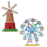 Maxbell Ornaments Painting by Numbers Kit Diamond Painting Decorations Home Decor Windmill