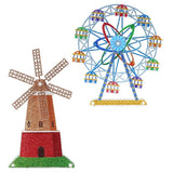 Maxbell Ornaments Painting by Numbers Kit Diamond Painting Decorations Home Decor Windmill