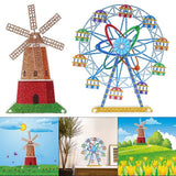 Maxbell Ornaments Painting by Numbers Kit Diamond Painting Decorations Home Decor Windmill