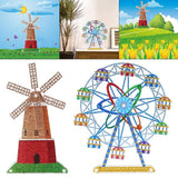 Maxbell Ornaments Painting by Numbers Kit Diamond Painting Decorations Home Decor Windmill