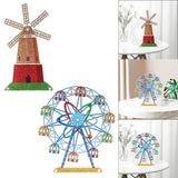 Maxbell Ornaments Painting by Numbers Kit Diamond Painting Decorations Home Decor Windmill